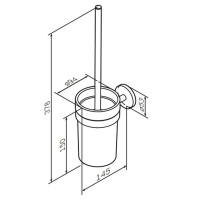 Ершик AM.PM X-Joy A85A33399 золото Ершик AM.PM X-Joy A85A33399 золото
