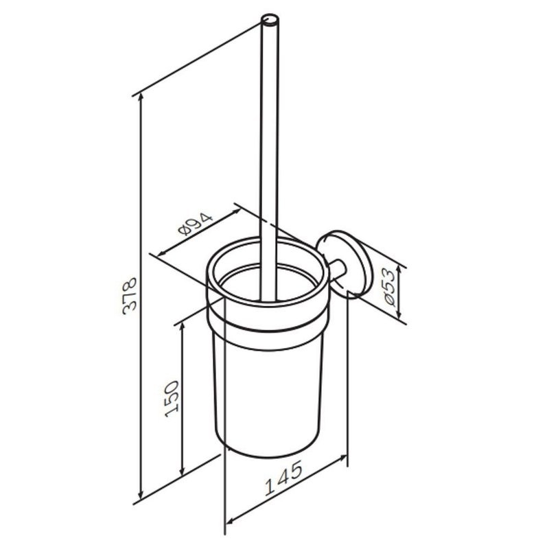 Ершик AM.PM X-Joy A85A33399 золото