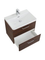 Мебель для ванной комнаты BelBagno Due 50 ручки хром полированный, noce