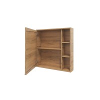 Мебель для ванной комнаты SanStar Diva 70 дуб вотан, графит софт, раковина Миранда 70