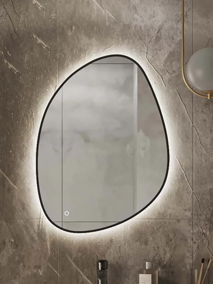 Зеркало CONTINENT Led Mojo 60х80 см, сенсорное, с нейтральной подсветкой