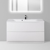 Тумба под раковину BelBagno Marino 100 bianco lucido, напольная