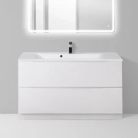 Тумба под раковину BelBagno Marino 100 bianco lucido, напольная
