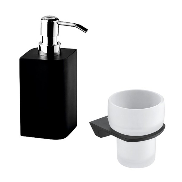 Набор Стакан Wasserkraft Elbe K-7228 + Дозатор K-2799