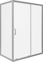 Душевой уголок Good Door Infinity WTW+SP-C-CH 130x80 + очиститель для стекол