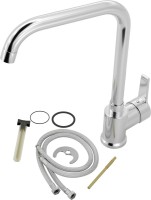 Комплект Мойка GranFest Corner C-1040 E черная + Смеситель MEGA Ege MG-PL10 хром