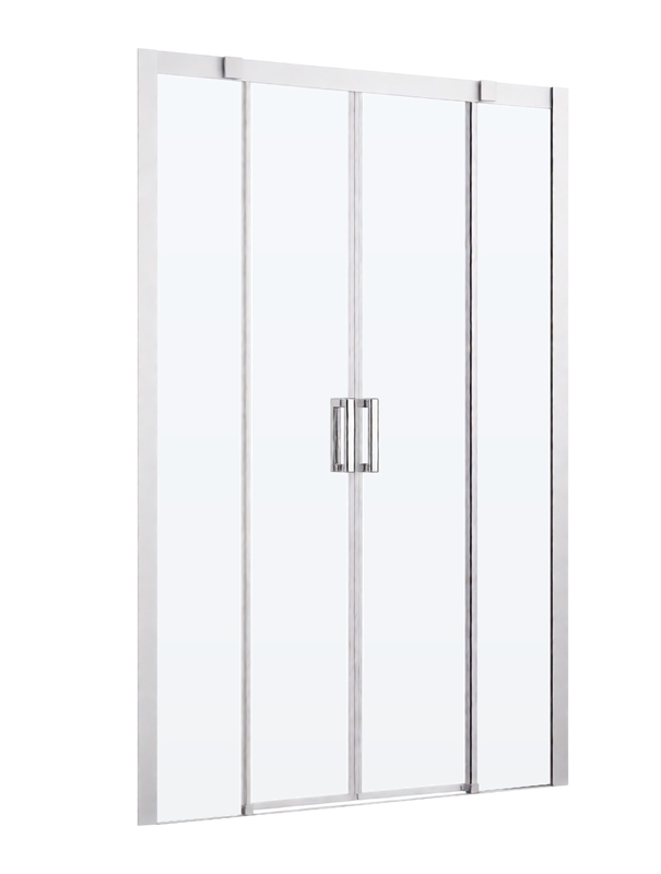 Душевая дверь в нишу Ravak Matrix MSD4-140 профиль белый, стекло прозрачное