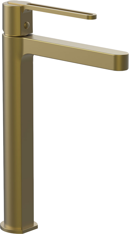 Смеситель для раковины Vincea Rondo VBF-1R2BG брашированное золото
