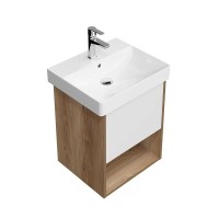 Тумба под раковину KERAMA MARAZZI Pro 55 подвесная, швейцарский вяз