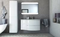 Мебельная раковина Cezares 50154 104х52 R bianco