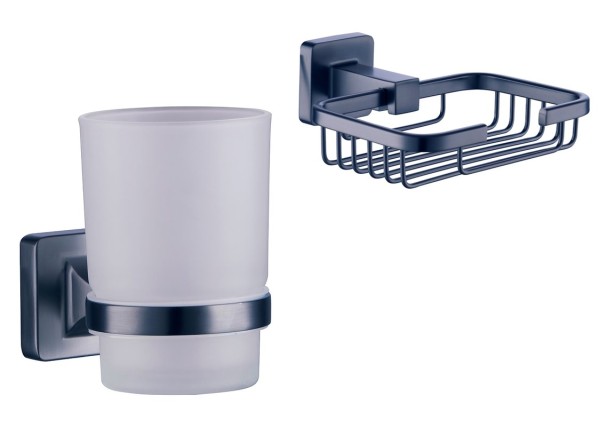 Набор Мыльница Fashun A26 A2602-1-17 + Стакан A26-17 A2606-17