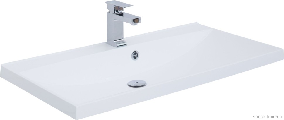 Мебель для ванной комнаты Aquanet Верона 90 белая, 1 ящик, 2 двери