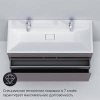 Тумба под раковину без столешницы AM.PM Inspire V2.0 120 элегантный серый