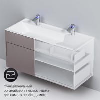 Тумба под раковину без столешницы AM.PM Inspire V2.0 120 элегантный серый