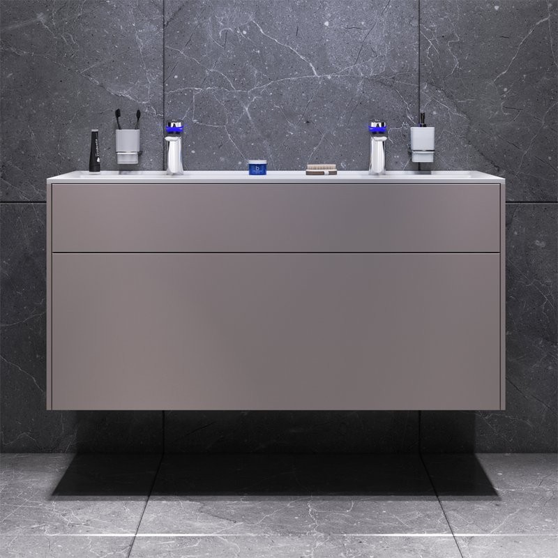 Тумба под раковину без столешницы AM.PM Inspire V2.0 120 элегантный серый