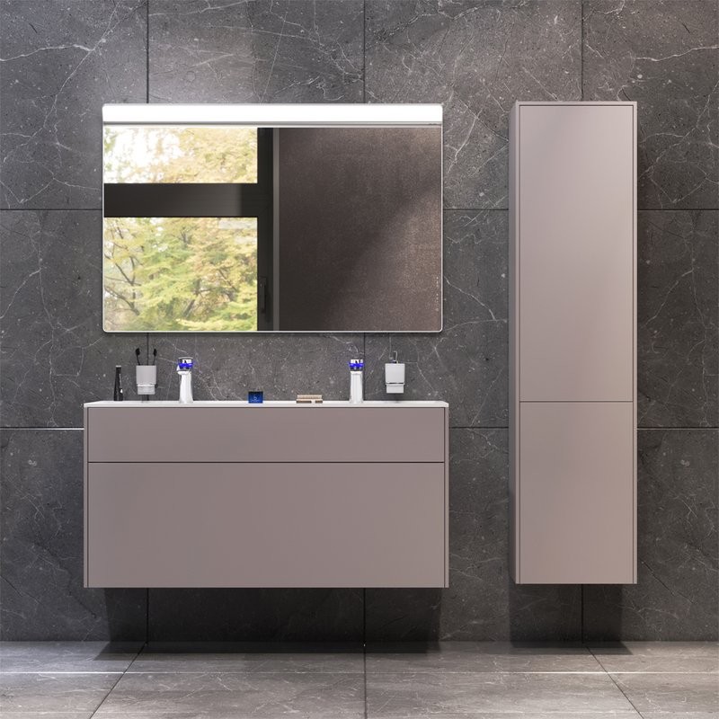 Тумба под раковину без столешницы AM.PM Inspire V2.0 120 элегантный серый