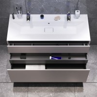 Тумба под раковину без столешницы AM.PM Inspire V2.0 120 элегантный серый