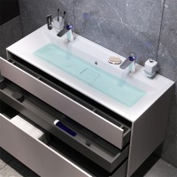 Тумба под раковину без столешницы AM.PM Inspire V2.0 120 элегантный серый