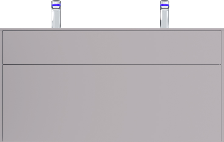 Тумба под раковину без столешницы AM.PM Inspire V2.0 120 элегантный серый