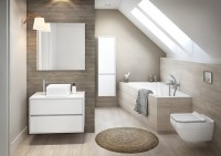 Накладная раковина Cersanit Crea 35 Square