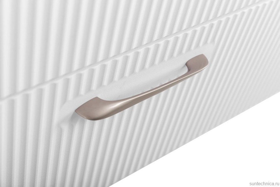 Тумба под раковину без столешницы BelBagno Due 80 белый металлик