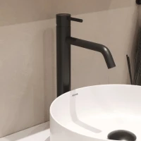 Смеситель для раковины AQUAme Siena AQM6214MB черный матовый Смеситель для раковины AQUAme Siena AQM6214MB черный матовый