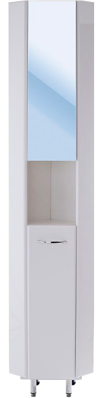 Шкаф пенал для ванной с зеркалом Onika Дюна 30.15У R