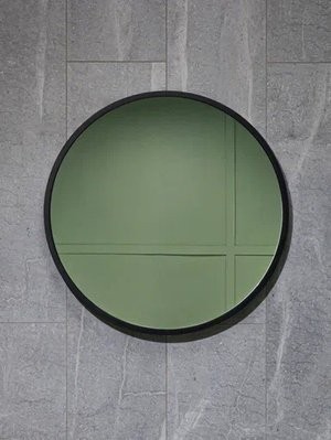 Зеркало круглое Dreja Miro 70 черное