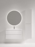 Мебель для ванной комнаты Sancos Snob R 90 Bianco, раковина CN7030