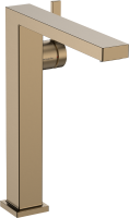 Смеситель для раковины Hansgrohe Tecturis E 240 Fine 73070140 шлифованная бронза