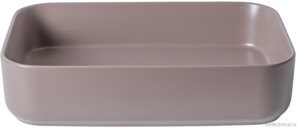 Накладная раковина Allen Brau Fantasy Quad 50x36, коричневая