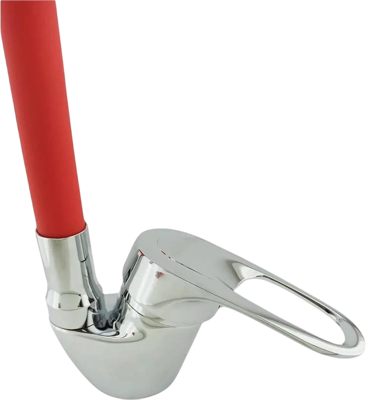 Смеситель для кухни D-lin D150628-4C с гибким изливом, красный