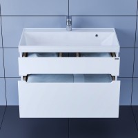 Тумба с раковиной СаНта Лондон 80 подвесная