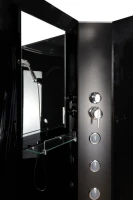Душевая кабина Niagara Classic NG-6501-14BKG 90x90 см, без крыши, с гидромассажем