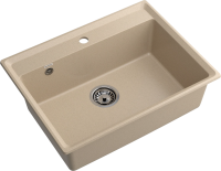 Комплект Мойка GranFest Level LV-660 песочная + Измельчитель Status Premium 300