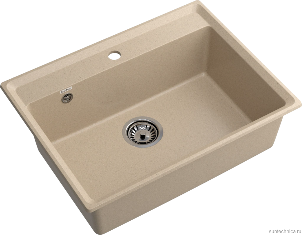 Комплект Мойка GranFest Level LV-660 песочная + Измельчитель Status Premium 300