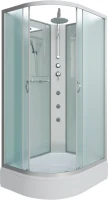Душевая кабина Niagara Classic NG-33974-14RBKTG 90х70 см, без крыши, с гидромассажем и тропическим душем