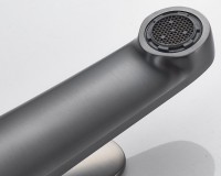 Смеситель для раковины Shevanik S6201T оружейная сталь