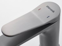 Смеситель для раковины Shevanik S6201T оружейная сталь