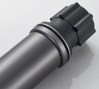 Смеситель для раковины Shevanik S6201T оружейная сталь