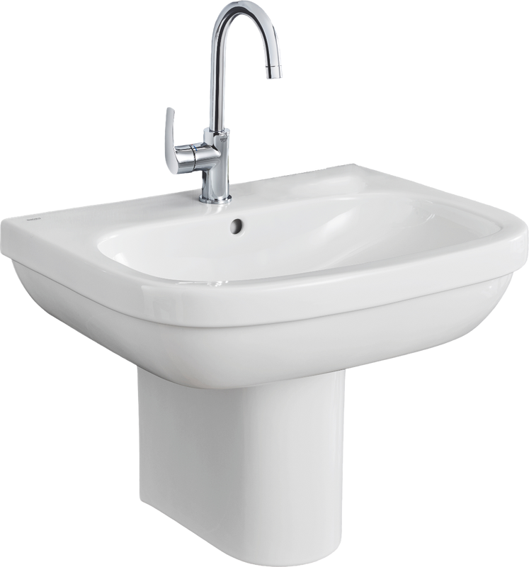 Раковина Grohe Euro Ceramic 39335000 с полупьедесталом