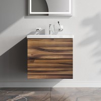 Тумба под раковину без столешницы AM.PM Gem 60 орех, подвесная