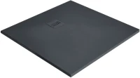 Поддон для душа Radaway Kyntos C 100x100 anthracite, с сифоном
