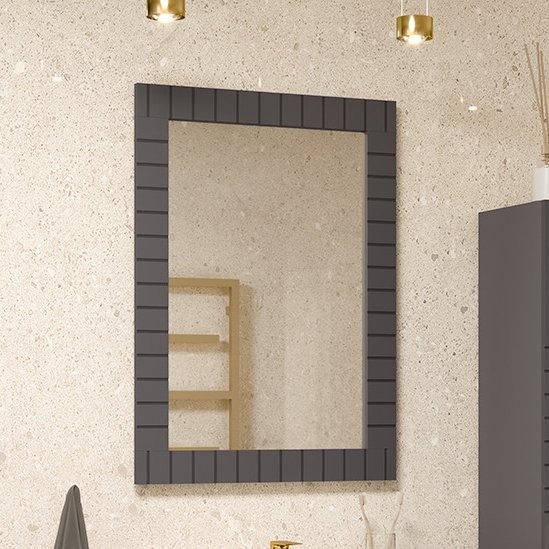 Зеркало Brevita Gloster 60, графит