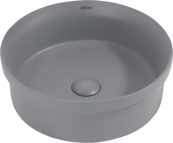 Накладная раковина Abber Bequem AC2103MG матовая серая