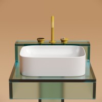 Накладная раковина Ceramicanova Element CN6052MW белая матовая