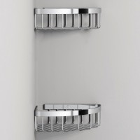 Полка AM.PM Sense L A7452200 угловая, хром, 2 шт.