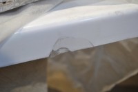 Акриловая ванна Roca Hall Angular R 150x100 см, угловая, правая, пристенная, асимметричная, с каркасом, со сливом-переливом (уценка: скол на борту)