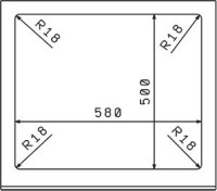 Комплект Мойка Florentina Липси 600 песочный + Измельчитель KUCHENSTERN Muhle