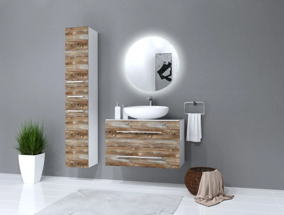 Зеркало круглое Marka One Aurora 80
